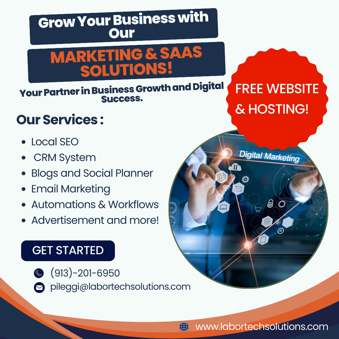 grow your business with our marketing and saas - Labortech Solutions