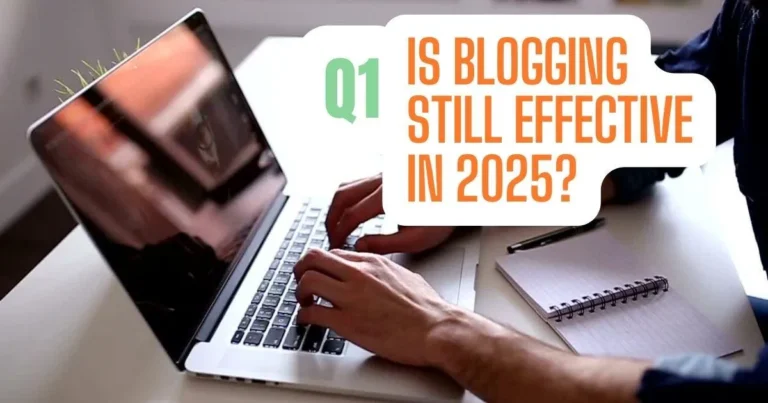 Blogging is still effective 1