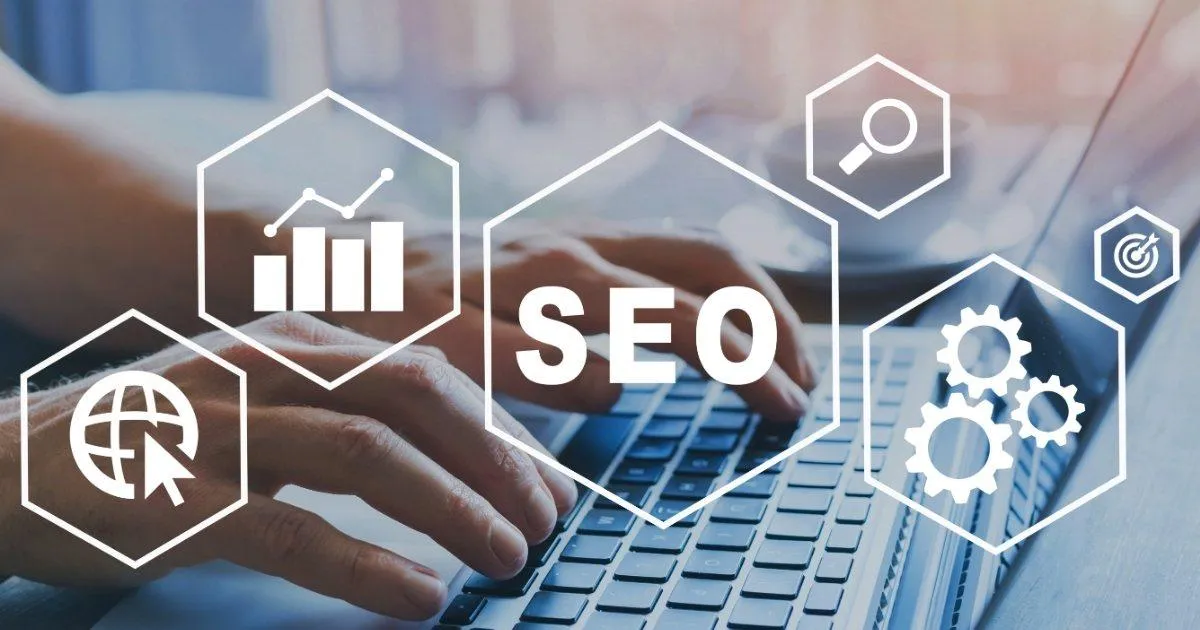 SEO graphics while typing in pc keyboard