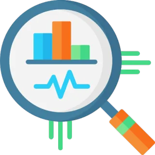 Search analytics icon