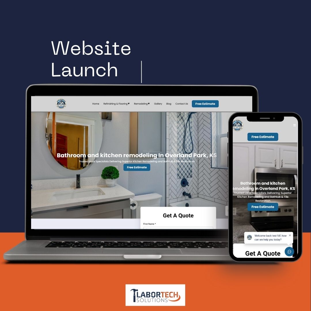 Brush and Co. website created by LaborTech Solutions