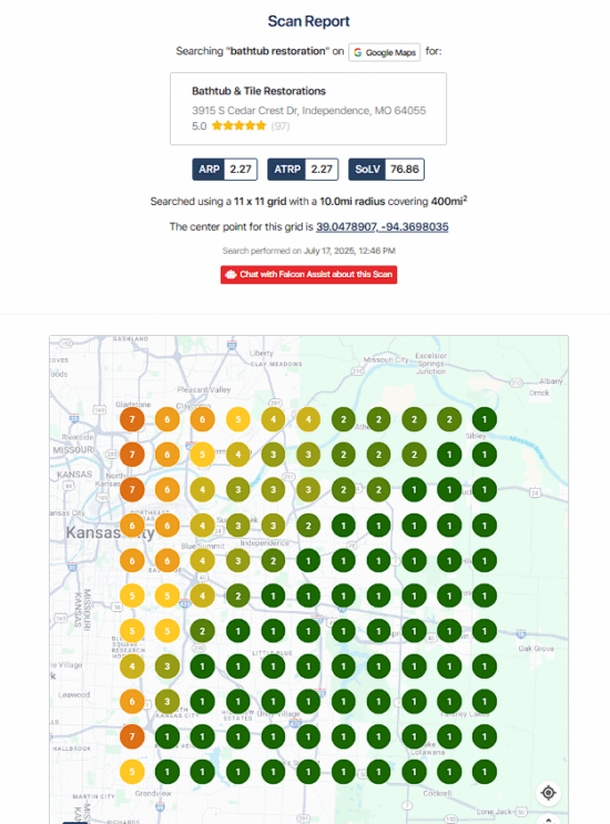 Search optimization performance for Bathtub and Tile Restorations